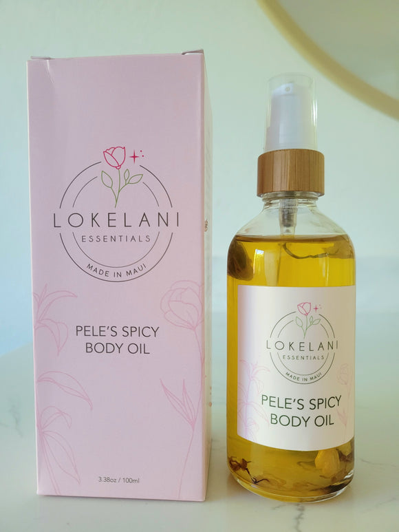 Pele's Spicy Body Oil