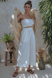 Delhi Wide Leg Linen Pants