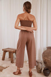 Delhi Wide Leg Linen Pants