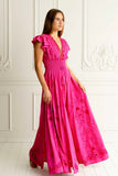 Amalfitana Pink Maxi Dress