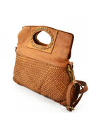 Annalisa Leather Foldover Bag