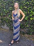 Greek Kori V-Neck Maxi Dress
