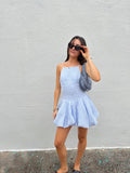 Tionna Plaid Bubble Mini Dress