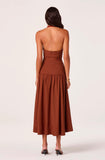 Katinka Belted Halter Midi Dress