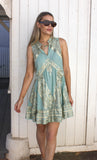 Greek Archaic Kori Mini Dress