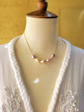 Pink Edison Pearl Necklace