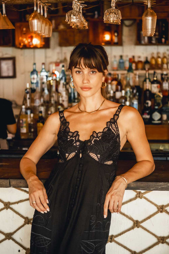 Night Glam Maxi Dress