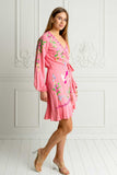 Argentina Mini Wrap Dress