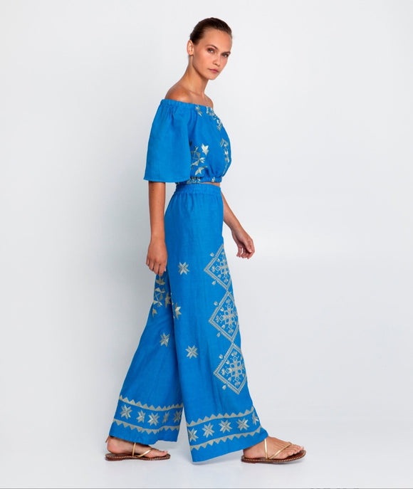 Greek Archaic Kori Lefkada Pants