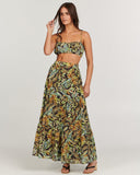 Willow top and maxi skirt set